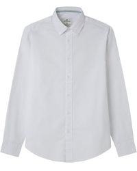 Springfield - New Structure Shirt with Tree Embroidery Camisa - Lyst