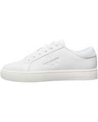 Calvin Klein - Classic Cupsole LOWLACEUP Lth Wn YW0YW01444 - Lyst