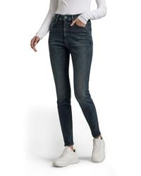 G-Star - Kafey Ultra High Skinny Jeans Skinny,blauw - Lyst