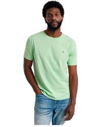 GANT - 2003184 Regular Fit Short Sleeve T-shirt XL - Lyst