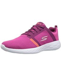 skechers go run 600 mujer naranja