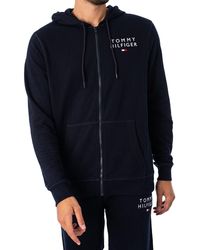 Tommy Hilfiger - Th Original Lounge-hoodie Met Logo - Lyst