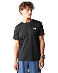 The North Face - M Reaxion Amp Crew Tee - Tnf Black, Large - Lyst
