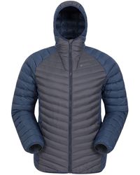Mountain Warehouse - Mission Mens Recycled Padded Jacket - Water-resistant, Microfibre Insulation, Rip Stop Fabric - Best For - Lyst