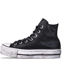 Converse - Chuck Taylor All Star Lift Leather Ltd Sneaker - Lyst