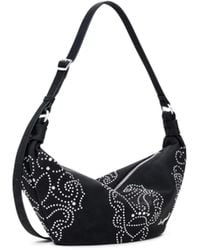 Desigual - Borsa a tracolla Poker Face Munster 2.0 Crossbody Bag Black nero - Lyst