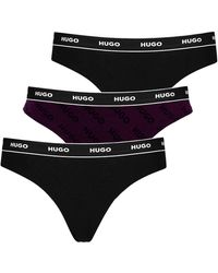 HUGO - Triplet Thong Design - Lyst