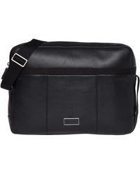 Calvin Klein Messenger Bag Chase Pelle 30 x 40 x 10 cm (H/B/T) Uomo Borse messenger (K50K501998) - Nero