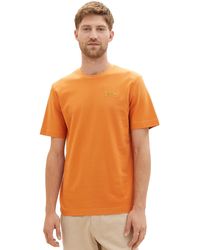 Tom Tailor - 1037840 Klassisches T-Shirt mit Piqué-Struktur - Lyst