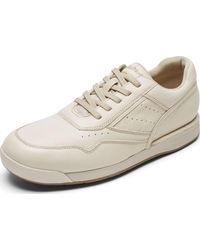 Rockport - , Prowalker Plus Walking Shoe, Off-white, 10 Wide - Lyst