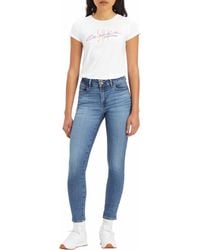 Levi's - 711 Double Button Jeans - Lyst