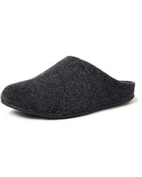 Fitflop - Shove Felt Low Top Slippers - Lyst