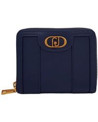 Liu Jo - Portafoglio donna Liu-Jo Anaba ecs M zip around dress blue AS24LJ15 AA4034 E0031 BLU - Lyst