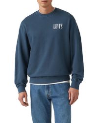 Levi's - Relaxd Graphic Crew Sweatshirt - Lyst