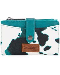 Wrangler - Portafogli a tre ante da donna con porta carte di credito e organizer per denaro - Lyst