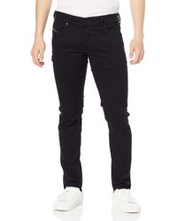 DIESEL - Sleenker Jeans Denim Black 33 L32 - Lyst