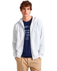 Pepe Jeans - Joe Zip Hooded Sweatshirt - Lyst