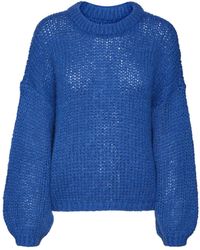 Vero Moda - Vmada Ls O-neck Jumper Ga Noos Sweater - Lyst