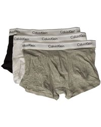 Calvin Klein - Boxer n CK 3-teiliges Paket elastischer Baumwollstretch Artikel NB2380A Trunk 3PK - Lyst