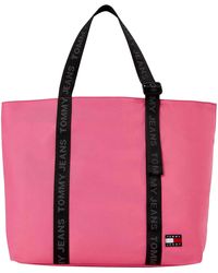 Tommy Hilfiger - Tommy Jeans Essential Daily Tote Sac à main Rose - Lyst