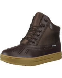 mens nautica lockview winter boots