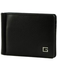 Guess - New Zurigo Money Clip Card Case Black - Lyst
