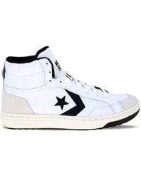 Converse - Sneakers casual in pelle con lacci - Lyst