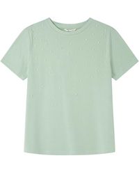 Springfield - Camiseta Verde S - Lyst