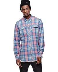 G-Star - G-star Landoh Slim Fit Casual Shirt Met Lange Mouwen Voor - Lyst