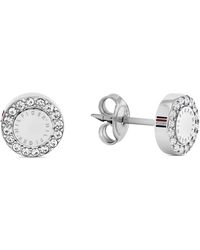 Tommy Hilfiger - Jewelry Pendientes de Botón para Mujer en Acero Inoxidable con Cristales - 2780907 - Lyst