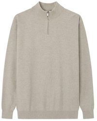 Springfield - Jersey de Cuello Mao Structure Daily Gg12 Cremallera - Lyst