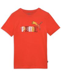 PUMA - T-shirt Merk Model Ess + Futureverse Tee B - Lyst