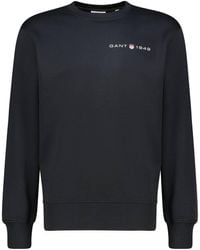 GANT - Printed Graphic C-neck Sweatshirt - Lyst