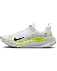 Nike - Reactx Infinity Run 4 Hardloopschoen White/black/lt Lemon Twist/vol 35.5 - Lyst