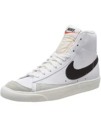 nike hoge sneakers wit
