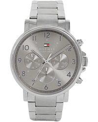Tommy Hilfiger - Cadrans Quartz Montres bracelet avec bracelet en Acier Inoxydable - - Lyst