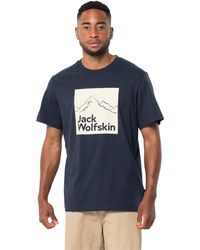 Jack Wolfskin - Brand T M Short-sleeved T-shirt - Lyst