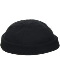 Tommy Hilfiger TJM Docker Flag Hat Gorro Estilo Aviador - Negro