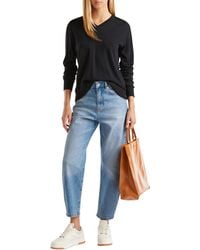 Benetton - Maglia Scollo V M/L - Lyst