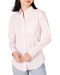 Amazon Essentials - Shirt Met Lange Mouwen Knop - Lyst