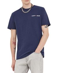 Tommy Hilfiger - Tommy Jeans Short-Sleeve T-Shirt Linear Chest Crew Neck - Lyst