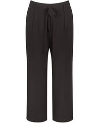 Triumph Mix & Match High Waist Cropped Trousers Pantalones de Pijama - Negro