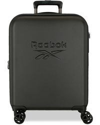 Reebok - Franklin Cabin Suitcase Black 40x55x20cm Hard Abs Closure Tsa 37l 2.75 Kg 4 Wheels Double Hand Luggage By Joumma Bags - Lyst