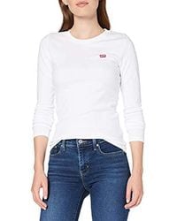 Levi's The Perfect Tee' Maglietta Donna - Bianco