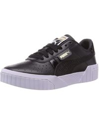 PUMA Cali Snake -Schnürschuhe in Schwarz | Lyst DE