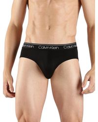 Calvin Klein - 3 Pack Micro Stretch Wicking Hip Brief Nb2568 - Lyst