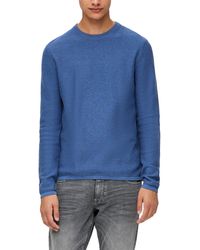 S.oliver - Q/S by Strickpullover Blue Green M - Lyst