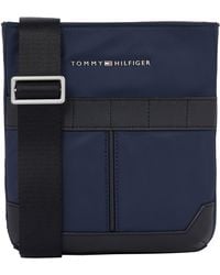 Tommy Hilfiger - Th Elevated Nylon Mini Crossover Shoulder Bag Small - Lyst