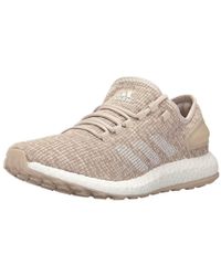 Pureboost Clima Running Shoe, Clear Chalk Whiteclay Brown, 10.5 M Us Pureboost Clima Running Shoe, Clear Chalk Whiteclay Brown, 10.5 M Us