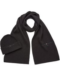 Tommy Hilfiger - Scarf And Beanie Gift Set - Lyst